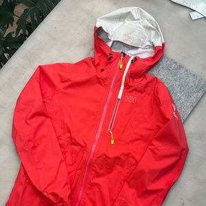 Helly Hansen Waterproof Shell - Bright Coral